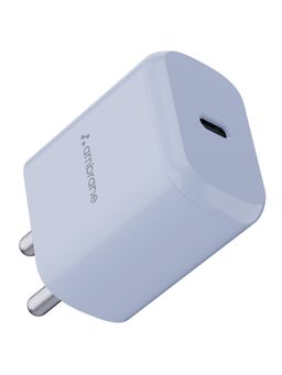 Ambrane - Raap M20 20W Type C Charger/Adapter, PD Technology Fast Charging Icey Blue